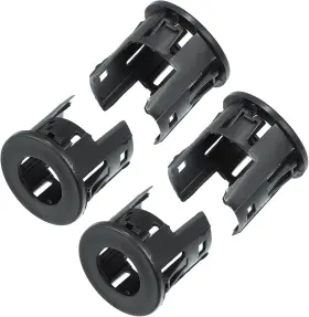 A Absopro 240808001365 4pcs Parking Assist Sensor Bezels For Front Or Rear Bumper Dodge Ram