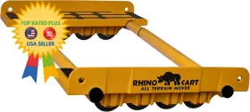 All Terrain Mover 850000281110 Rhino Cart - Moving Dolly For Yellow Black