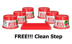 3608-6-cs Andersen Manufacturing Trailer Jack Block 6-pack With Free Clean Step