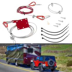Ave00521 Avenueue Break Away Control Device For Rv Trailer Towing Breakaway Cables System