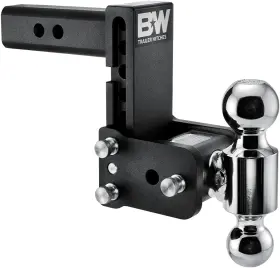 Ts10037b B&w Trailer Hitches Tow And Stow Adjustable Hitch Ball Mount - Fits 2 Inch