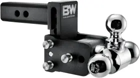 Ts10047b B&w Trailer Hitches Tow And Stow Adjustable Hitch Ball Mount - Fits 2 Inch
