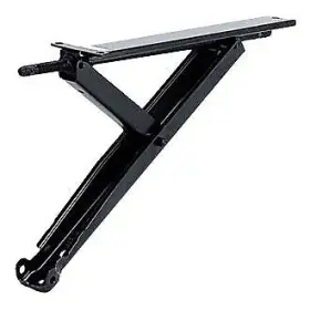 23026 Bal Rv - 1000 Lb Black Electro Coated Manual Stabilizer Jack