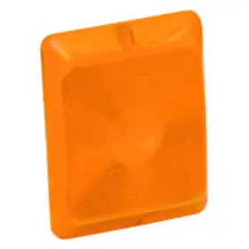 31-84-016 Bargman Trailer Light Lens Amber For 84/ 85/ 86 Series 4 Inch