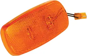 42-59-412 Bargman Clearance/side Marker Light Led Lens Upgrade Module - Amber