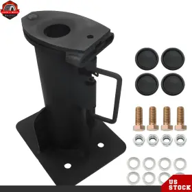 Ber344370 Berliii To Gooseneck Ball 15 Inch Fifth 5th Wheel Camper Rv Trailer Adapter Hitch