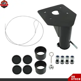Ber344400 Berliii Adjustable Forward Offset Fifth 5th Wheel Adapter Hitch To Gooseneck 12-15-17 Inch