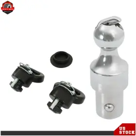 Ber412260 Berliii Puck System 60638 2-5/16 Inch Gooseneck Ball And Safety Chain Anchor Kit 38000 Lbs