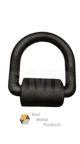 1000202 Best-metal-products Bmp 6 Weld-on 5/8 Inch D-rings Heavy Duty Forged Steel Tie Down Hooks 18 000 Lbs -202