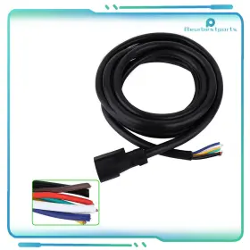 Be160sa30s754 Beurbestparts 7 Way Trailer Light Plug Wire Harness Molded End 15 Ft Rv Camper Cord
