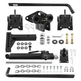 1ys974 Bfo Trailer Towing Hitch Bar With Sway Control 2 Inch Shank 10 000 Lbs For Class Iii Iv