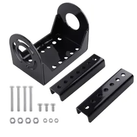 4c5skv Bfo Trailer Stabilizer Jack Mount Plate Kit 3-bolt Pattern Steel Construction