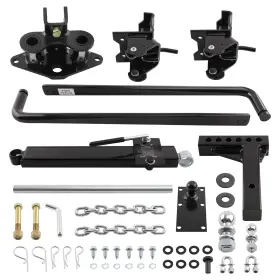 6sqe13 Bfo Round Bar Weight Distribution Hitch With Sway Control 2-5/16 In Ball Up To 10k