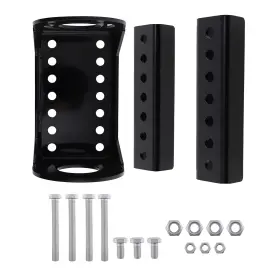 8fgd0c Bfo Rv Trailer Jack Mounting Bracket Kit For A-frame 3-bolt Pattern Steel