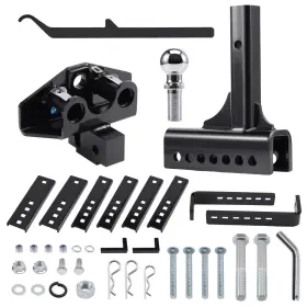 Ago8wb Bfo 1 000lb Weight Distribution Hitch With 2-5/16 In Ball And 2ftft Shank For Trailer