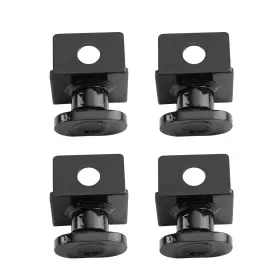 Hn84ci Bfo New 4pcs Shipping Container Tie Downs Anchor Black For Anchoring To Rock Floor