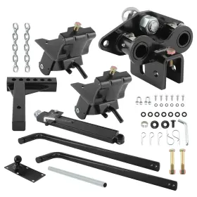 Nqz370 Bfo Round Bar Weight Distribution Hitch With Sway Control 2-5/16 Inch Ball Up To 10k
