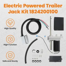 1824200100 Bfo Of8t92 Electric Powered Trailer Jack Kit -12000 Lbs Replace Newest