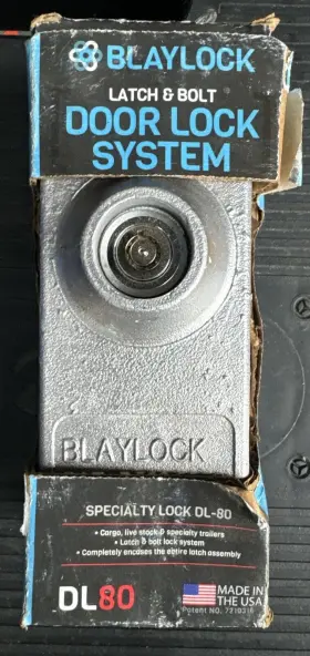 Dl-80ka Blaylock Solid Heavy Duty Cargo Trailer Cambar Door Locks Dl-80