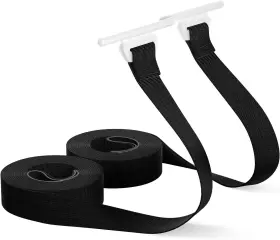 Irv065 Bougerv Rv Awning Pull Straps 9.8ft 118 Inches Upgraded Black