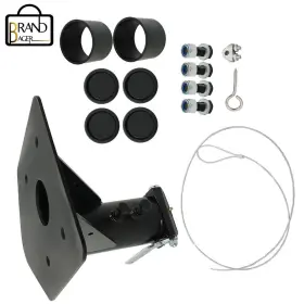 1331680 Brandbager 12 Inch 15 17 5th Adjustable Forward Offset Wheel Adapter Hitch Kit To Gooseneck