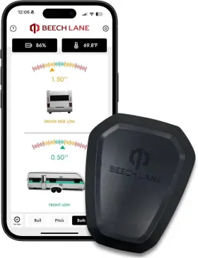 Bl-209-a Branded Wireless Rv Leveling System Made In The Usa User-friendly Black Bl-209-a Branded Wireless Rv Leveling System Made In The Usa User-friendly Black