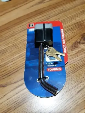 3015-043-2 Brinks Trailer Hitch Pin Lock 1/2 Inch Receiver Locking