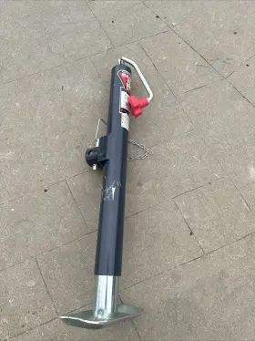 150461 Bulldog Round Trailer Jack Side Mount Topwind 2000 Lbs Static 3000