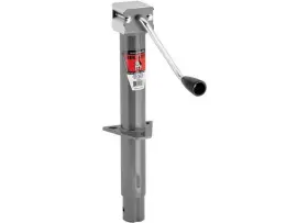 155157 Bulldog Round Trailer Jack A-frame 2k Sidewind Bolt-on 13 Inch Travel