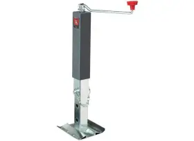 180304 Bulldog Square Trailer Jack No Mount 10k Topwind Weld-on 10 Inch Travel