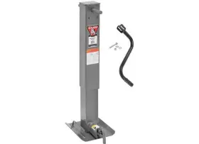 182404 Bulldog Trailer Jack Heavy Duty Square 12-1/2 Inch Travel 12000lb Capacity