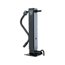 182804 Bulldog Hd Square Trailer Jack Sidewind 12 000 Lb Capacity 12.5 Inch Travel