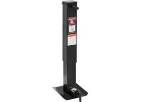 182805 Bulldog Hd Square Trailer Jack 12k Sidewind 12-1/2 Inch Travel No Handle