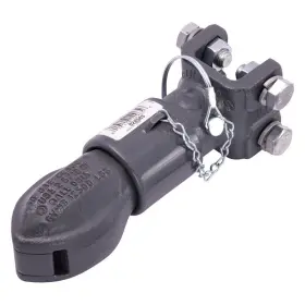 28585 Bulldog Adjustable Rigid Mount Trailer Coupler For 2-5/16 Inch Balls Diameter 12000 Lbs