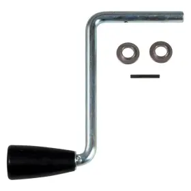 500105 Bulldog 6-1/2 Inch Radius Replacement Sidewind Crank W Black Knob For 170 S Jacks