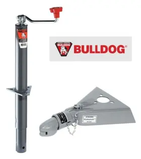 Btjc68 Bulldog 2k A-frame Trailer Jack With 12.5k Collar-lok Coupler For 2-5/16 Inch Ball Set Btjc68 Bulldog 2k A-frame Trailer Jack With 12.5k Collar-lok Coupler For 2-5/16 Inch Ball Set