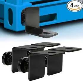 Bh1000 Buyers Products Fistihon 4x Shipping Container Anchors Side Twist Locks Heavy-duty Steel Black
