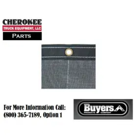3011034 Buyers Products Company 3566157 Mesh Replacement Tarp 5ft X 12ft