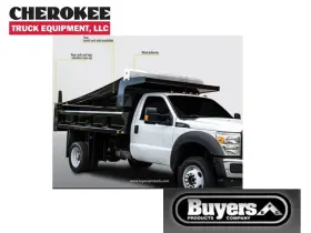 554260140 Buyers Products Company Manual Pull-style Tarp System 6ft X 14ft With Deflector