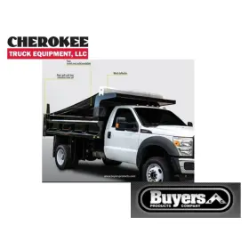 554270152 Buyers Products Company Manual Pull-style Tarp System 7ft X 15ft With Deflector