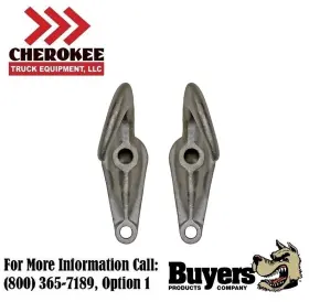 Buyers Products Company 724920016292 B2800a Plain Finish Drop Forged Towing Hook Pairs