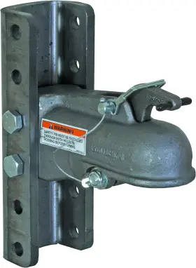 0091555 Buyers Products Company 91555 2-5/16 Inch Channel Hd Cast Coupler 5 Position Fasteners
