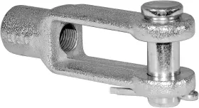 B27084azkt Buyers Products Company 3/8 Inch Clevis With Pin And Cotter Silver