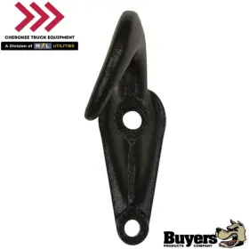 B2800ablh Buyers Products Company Black Powder Coated Drop Forged Towing Hook-left Hand
