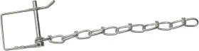 P11c Buyers Products Company 1/4 Inch Safety Pin With 8 Chain 1 X 4 Black