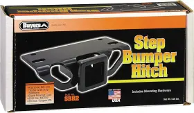 Sbh-2 Buyers Products Company Sbh2 Step Bumper Hitch With 2 Inch Receiver Opening
