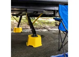 44421 Camco Heavy Duty Stabilizer Rv Jack Support 7 Inch Tall Yellow