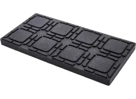 44601 Camco Leveling Block Non-slip Flex Pad 2-pack 4x2 8.5 Inch X 17