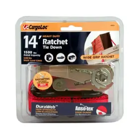 84022 Cargo Loc Allied Ratchet Tie Down 1 Inch X 14ft