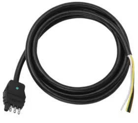 787264 Cequent 4-way Flat Connectors With Jacketed Cable - Trailer End 4ft